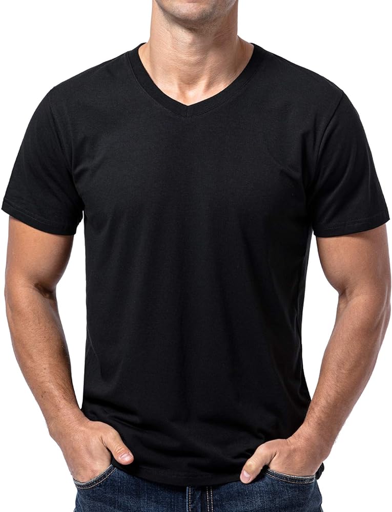 Ultra-Soft Bamboo Viscose V-Neck T-Shirt