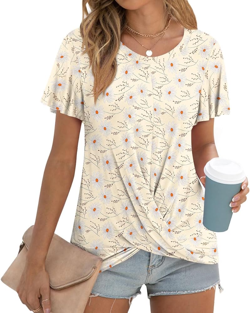 Summer Casual Tunic Tops Tee