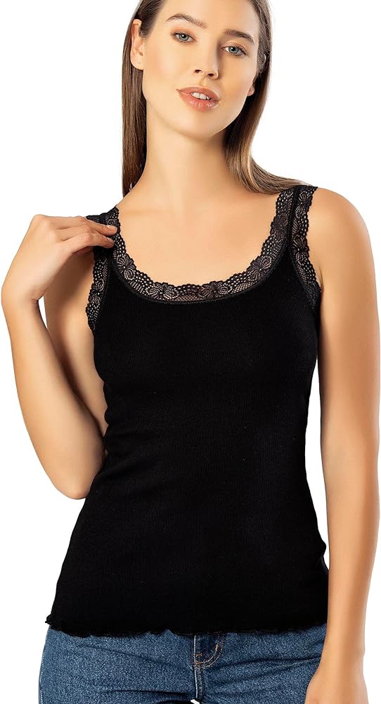 Lace Camisole Tank Tops for Women