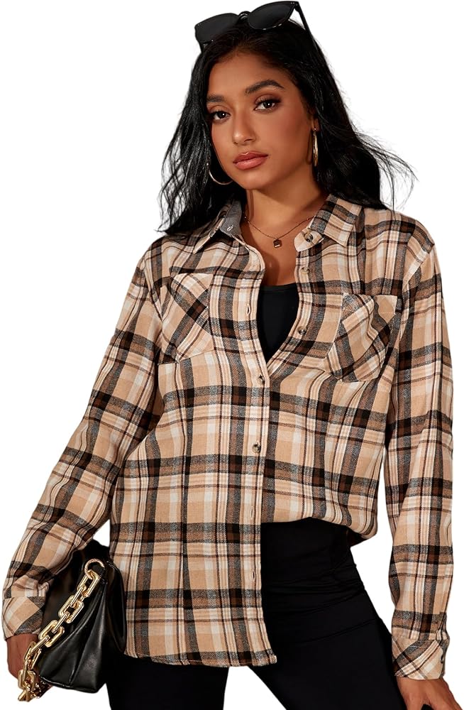 Are plaid shirts still in style for women?