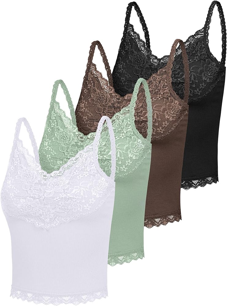 Lace Camisole Tank Tops for Women