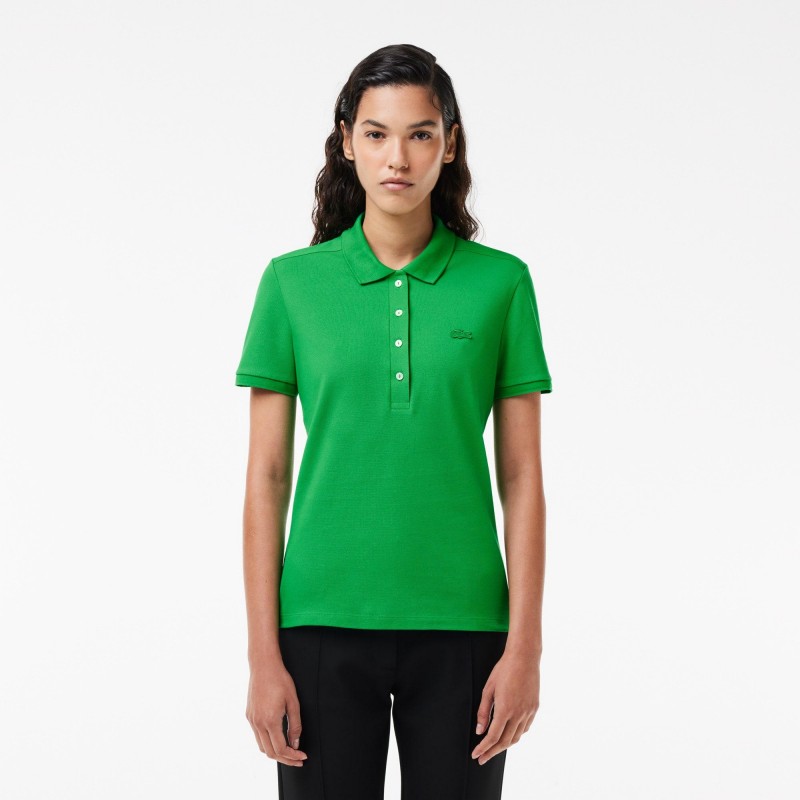 green polo shirt